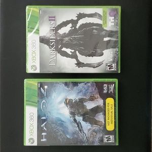 Xbox 360 Halo 4 and Darksiders 2
